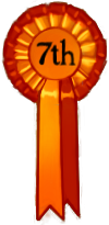 7th Place Rosette 2025